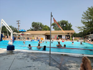 Ben Franklin Pool & Waterslide