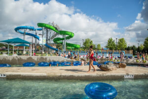 Frog Pond Water Park at Farmers Branch Aquatics Center