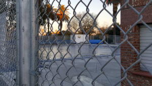Public swimming pool