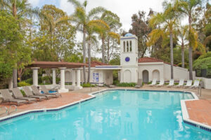 Terraces of Cantebria Community Private HOA Pool and Tennis Courts