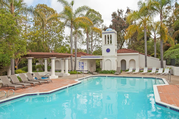 Terraces of Cantebria Community Private HOA Pool and Tennis Courts