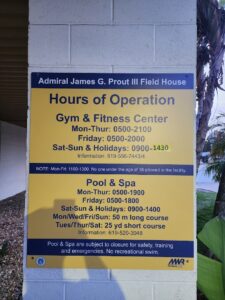 Admiral Prout Field House Outdoor Pool