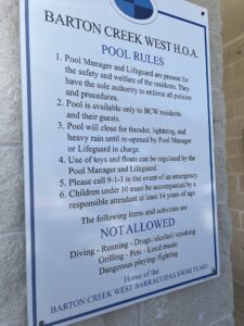Barton Creek West Pool
