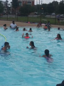 Cione public swimming pool